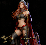 Y016 - Movie Character design, Magdalena from Witchblade ，3d STL resin print download files