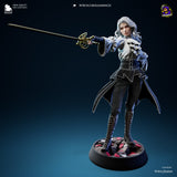 TU080 - Female Character design，Clair Obscur Expedition 33，3d STL resin print download files