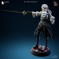 TU080 - Female Character design，Clair Obscur Expedition 33，3d STL resin print download files