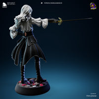 TU080 - Female Character design，Clair Obscur Expedition 33，3d STL resin print download files