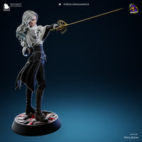 TU080 - Female Character design，Clair Obscur Expedition 33，3d STL resin print download files
