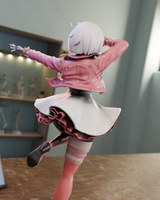 MN101 - Games character design, Guilty Gears , Elphelt Valentine, 3d stl instant download files