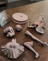 MN101 - Games character design, Guilty Gears , Elphelt Valentine, 3d stl instant download files