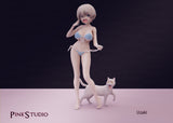 MEI118 - Anime character design, Uzaki Hana, 3d stl print download files