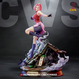 Sakura From the Naruto - High Detail Character for Resin Printing, 3d stl file print download ( Y039 )