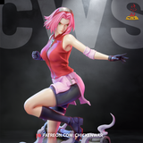 Sakura From the Naruto - High Detail Character for Resin Printing, 3d stl file print download ( Y039 )