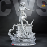Sakura From the Naruto - High Detail Character for Resin Printing, 3d stl file print download ( Y039 )