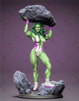 F431 - She Hulkie, Super Heroes Character design, STL 3D model print download print files