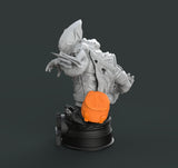 H059 - Comic character design, The Green Goblin Bust statue, STl 3D model design printable download files