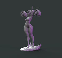 H062 - Games character design, The Mortal Kumbat character design, Meleena statue, STL 3D model design printable files