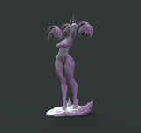 H062 - Games character design, The Mortal Kumbat character design, Meleena statue, STL 3D model design printable files