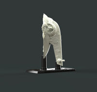 H067 - Movie character design, The SW Ship design Slave, STL 3D model design printable download files