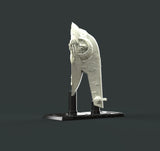 H067 - Movie character design, The SW Ship design Slave, STL 3D model design printable download files