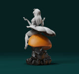 B167 - Cartoon character design, The Alice Wonderland statue, STL 3D model digital printable download files