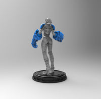 E590 - Games Character design, The Vie In the Leak of the Legend, STL 3D model design print download files