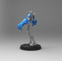 E590 - Games Character design, The Vie In the Leak of the Legend, STL 3D model design print download files