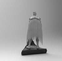 E760 - Comic character design, The Red Robin hood statue, STL 3D mode design print download files