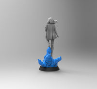 E664 - NSFW Comic character design, The Super cat character statue, STL 3D model design print download file