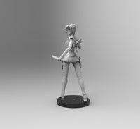 E672 - Comic character design, The sucker ponch character statue, STL 3D model design print download files