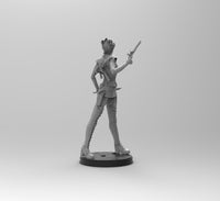 E672 - Comic character design, The sucker ponch character statue, STL 3D model design print download files