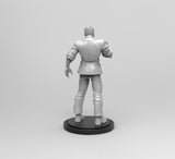E682 - Anime character design, The hell taker 9 statue, STL 3D model design print download files
