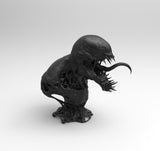 A793 - Comic Character design, The Venuum Character bust statue, STL 3D model design print download files