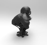 A793 - Comic Character design, The Venuum Character bust statue, STL 3D model design print download files