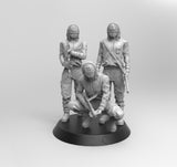 A838 - Drama character design, The squid market character statue, STL 3D model design print download files