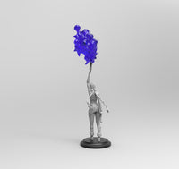 A912 - Games character design, The jinny girl Lol statue, STL 3D model design print download files