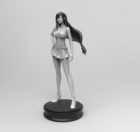 A916 - NSFW games character design, The FF most pretty girl character tifah ,STL 3D model design print download files