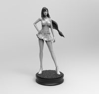 A916 - NSFW games character design, The FF most pretty girl character tifah ,STL 3D model design print download files
