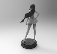 A916 - NSFW games character design, The FF most pretty girl character tifah ,STL 3D model design print download files