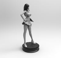 A916 - NSFW games character design, The FF most pretty girl character tifah ,STL 3D model design print download files