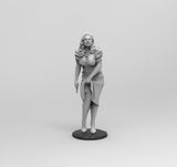 E710 - Comic character design, The Peggi statue, STL 3D model design print download files