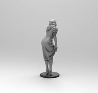E710 - Comic character design, The Peggi statue, STL 3D model design print download files
