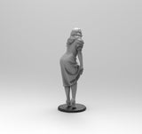 E710 - Comic character design, The Peggi statue, STL 3D model design print download files