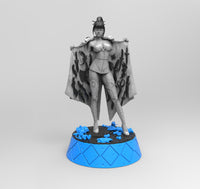 E794 - Comic character design, the sexy heroes punchlane with set of weopon, STL 3D model design print download files