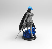 E798 - Waifu Character design, the anime mitsu kogo statue, STL 3D model design print download files