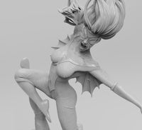 H008 - Comic Character design, The Spider Women And Skrull Fighting Scene, STL 3D model design print download files