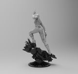 H016 - Comic Character design , The Guardian of the Galaxy, Nebula statue, STL 3D model design print download files