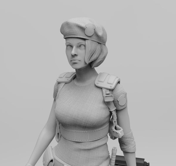 Jill Valentine Resident Evil - STL 3D print files