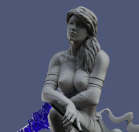 H029 - Comic Character Design, The Pshylocke with power Statue design, 3D STL model design printable download files