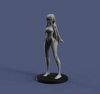 H028 - Anime Character Design, The Marin Kita Gawa Statue Design, 3D STL model printable download files