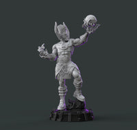 H053 - Comic Character design, The Marwel Calactus statue design, STL 3D model design print download files