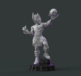 H053 - Comic Character design, The Marwel Calactus statue design, STL 3D model design print download files