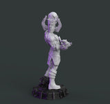 H053 - Comic Character design, The Marwel Calactus statue design, STL 3D model design print download files