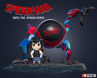 E526 - Comic character design, The Spidey statue, STl 3D model design print download files