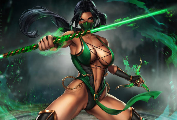 A122 - Sexy Mortal Character, The Jade STL 3D model design files