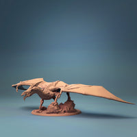 B022 - Dragon Creature Design, Dragon White, STL 3D model design print download files