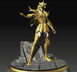 B034 - Saint seiya gold Scorpio Milo, STL 3D model design print